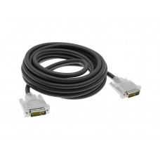 Кабель мультимедійний DVI DVI-DVI/F-F/1,5м/чорний